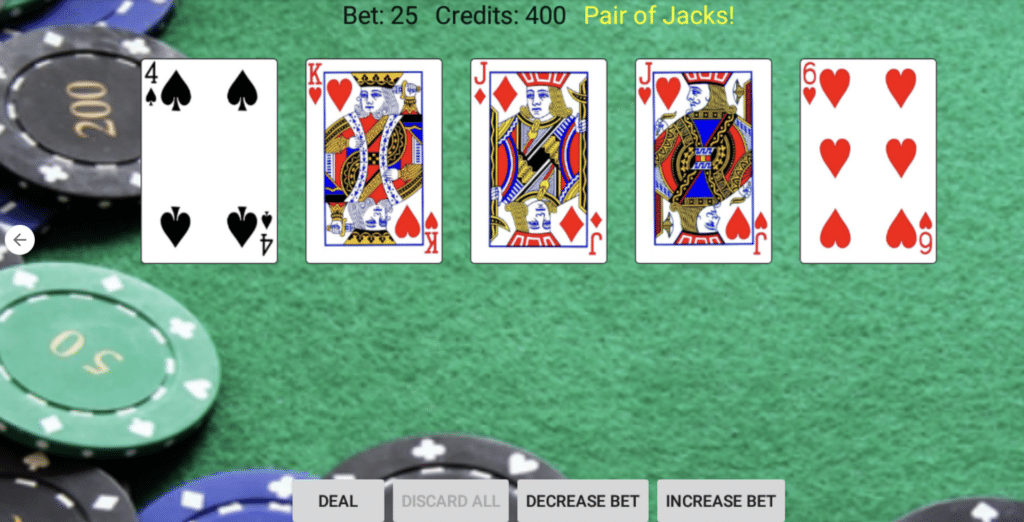 Five Card Draw Poker Review