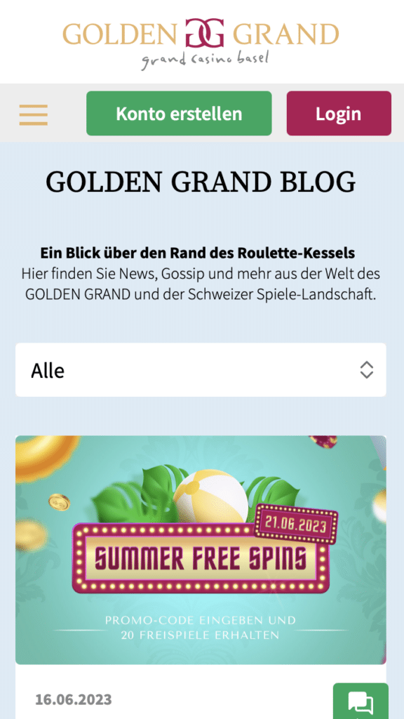 Golden Grand Casino Handy