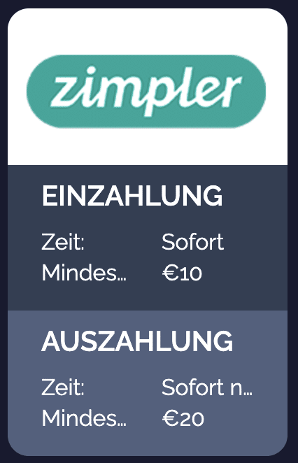 Zimpler Casino Limits